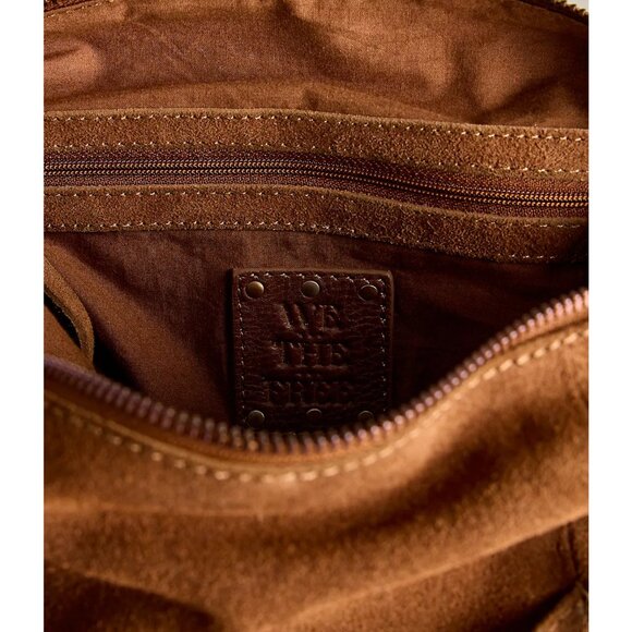 We The Free Suede Baby Emerson Bag Color: Tan - Picture 4 of 5
